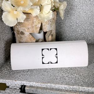 Vintage Liz Claiborne White Eyeglasses Sunglasses Hard Case Magnetic